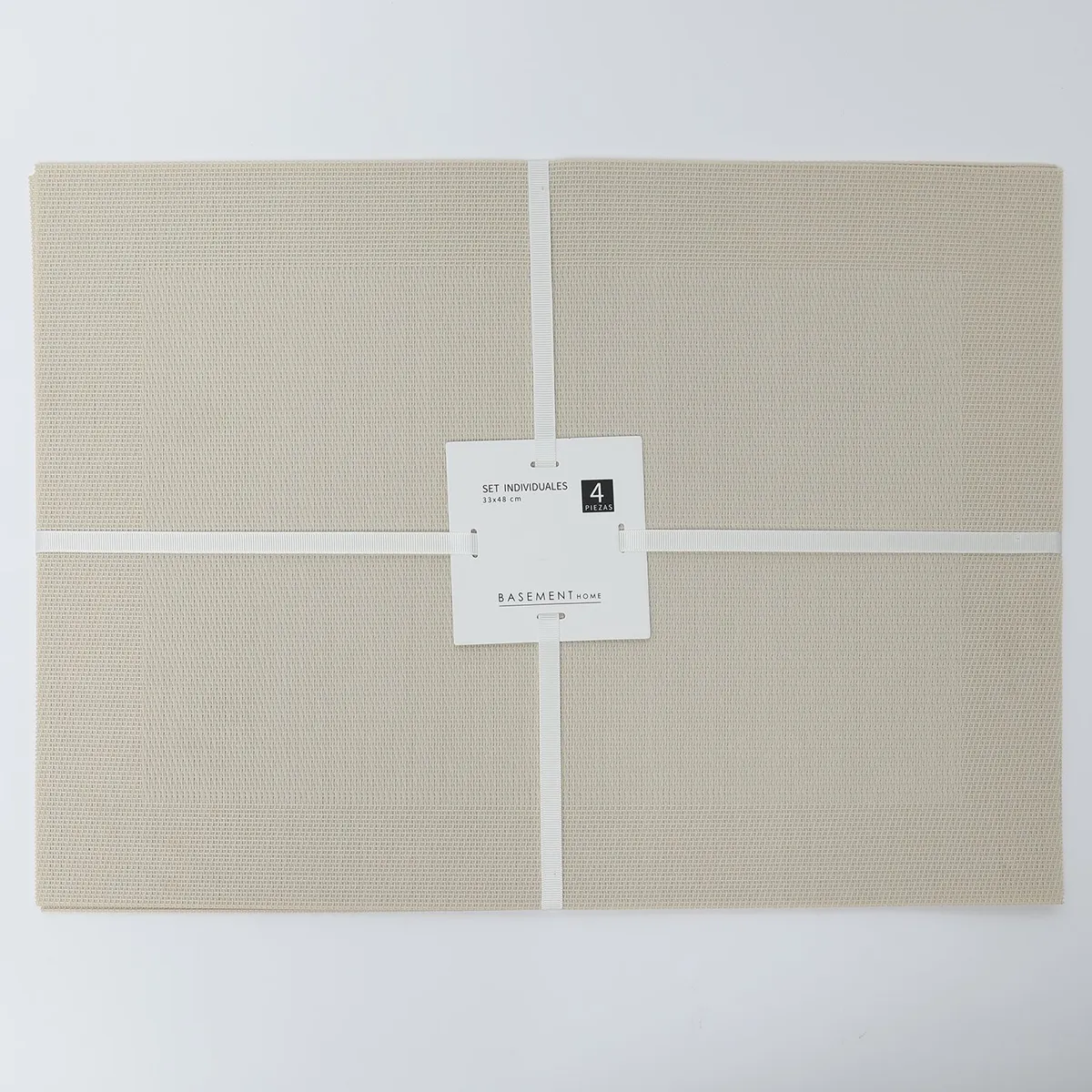 BASEMENT HOME - Set X4 Individuales Basket Café