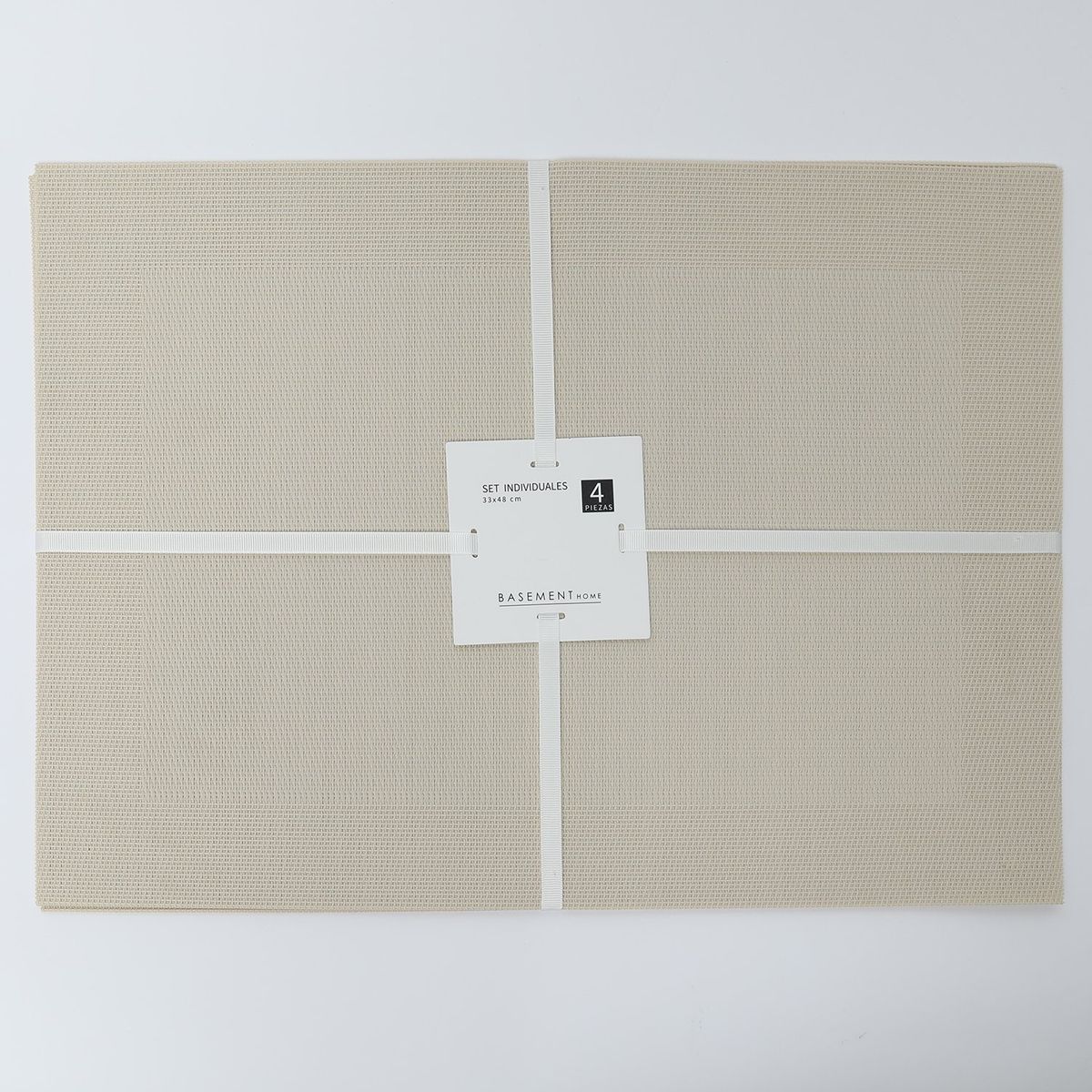 BASEMENT HOME - Set X4 Individuales Basket Café