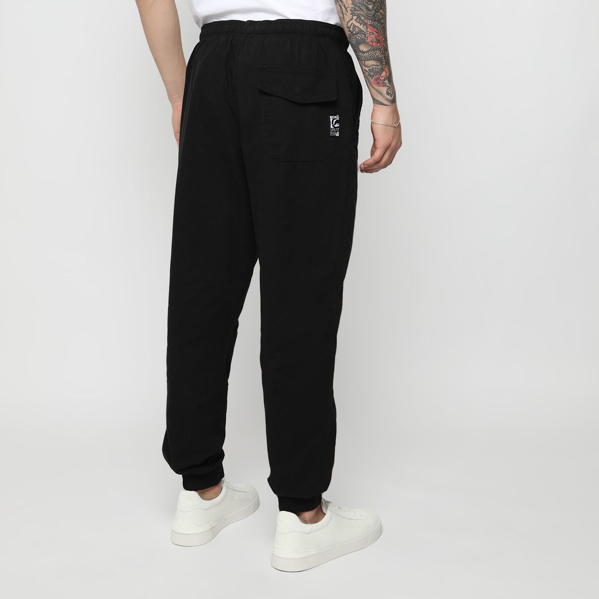 ECKO - Pantalón Ecko 100% Algodón Con Pretina Elástica