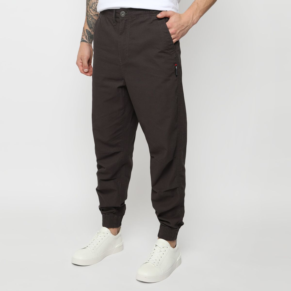 ECKO - Pantalón Ecko 100% Algodón Con Pretina Elástica