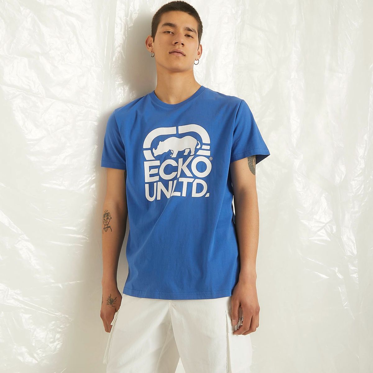 ECKO - Polo Ecko 100% Algodón Manga Corta