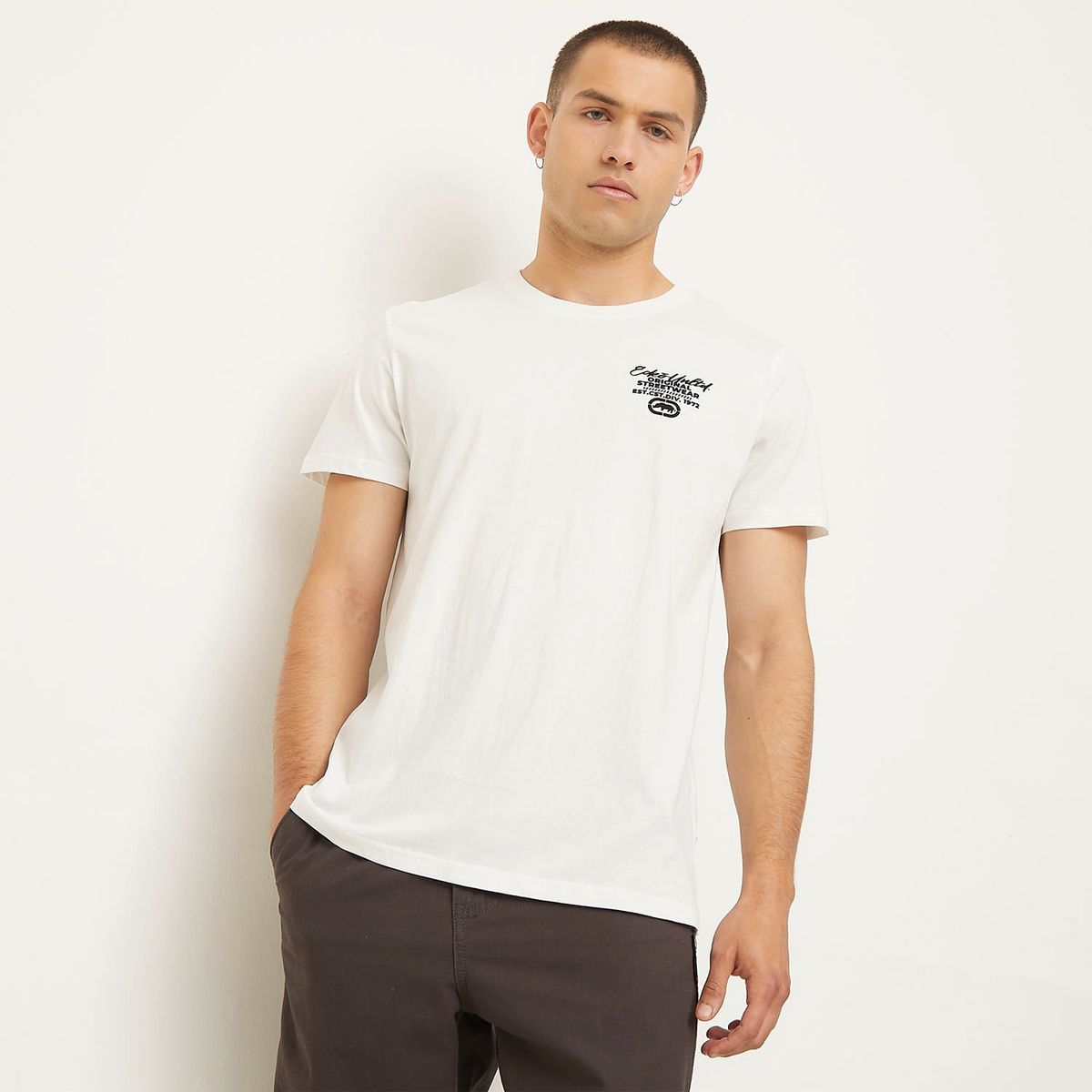 ECKO - Polo Ecko 100% Algodón Manga Corta