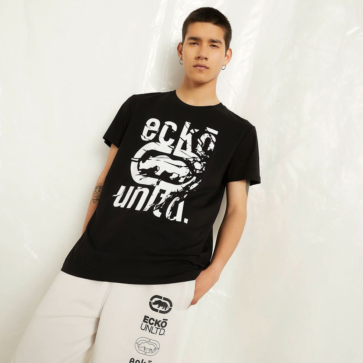 ECKO - Polo Ecko 100% Algodón Manga Corta