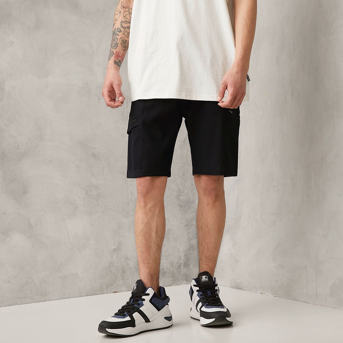 STARTER - Short Starter Algodón Con Bolsillos