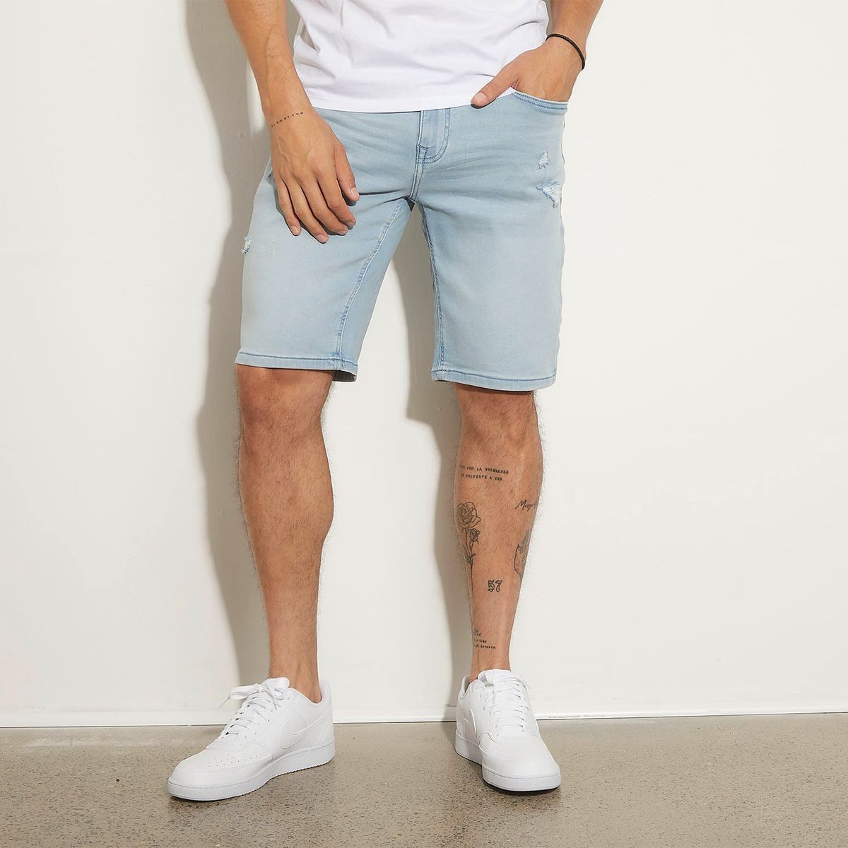 MOSSIMO - Short Mossimo Algodón Liso Y Casual