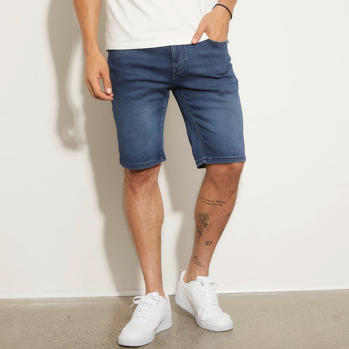 MOSSIMO - Short Mossimo Algodón Liso Y Casual