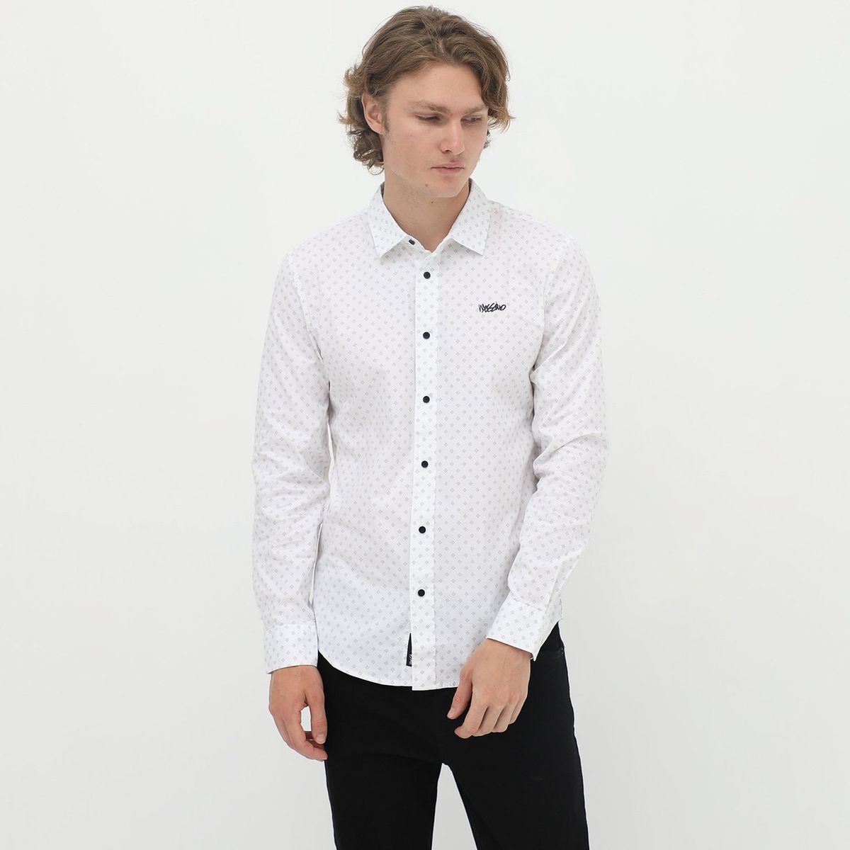MOSSIMO - Camisa Manga Larga Hombre Mossimo