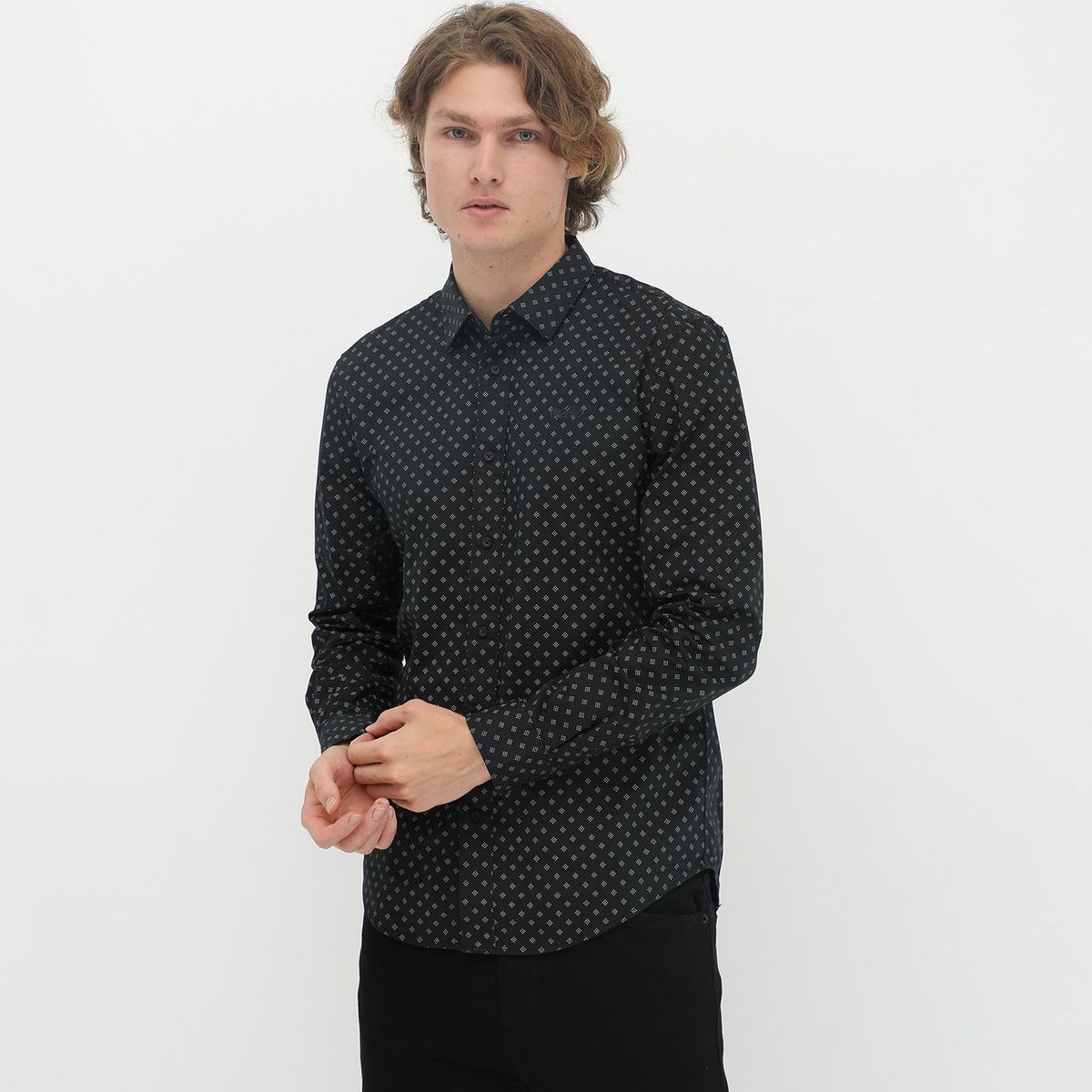 MOSSIMO - Camisa Manga Larga Hombre Mossimo