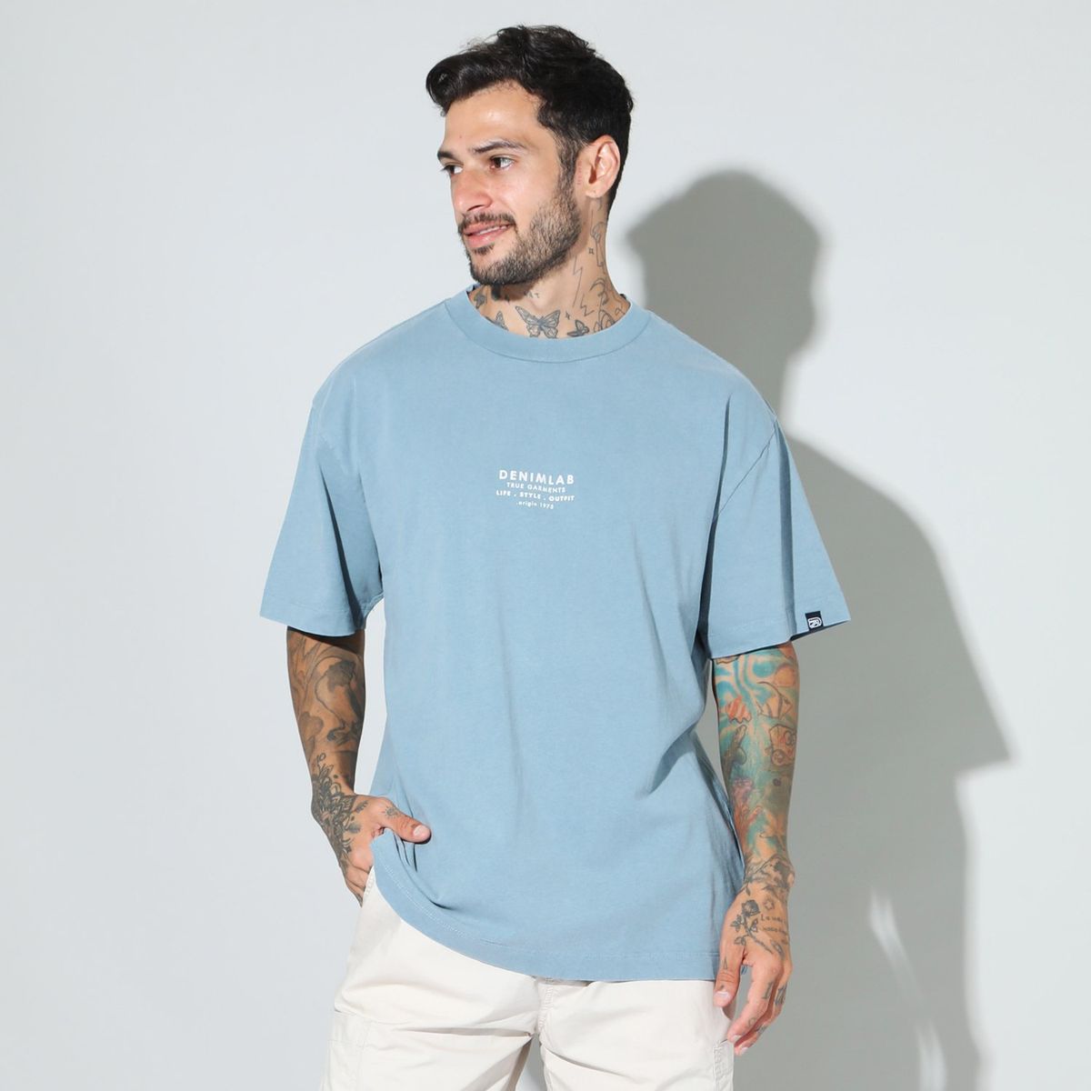 DENIMLAB - Polo 100% Algodón Hombre Denimlab