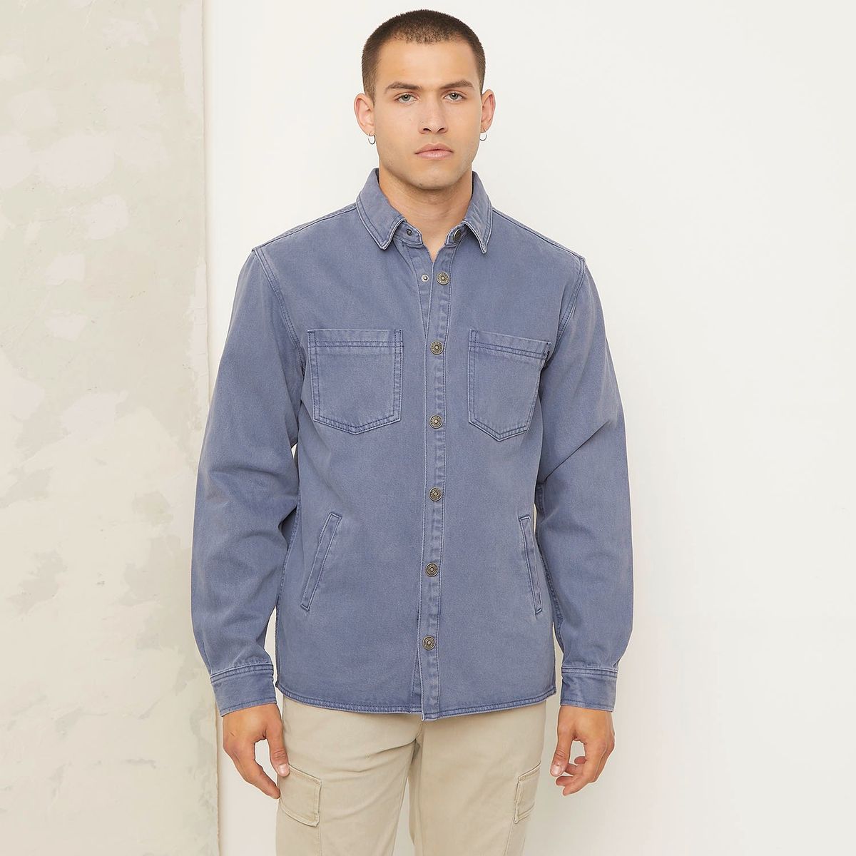 DENIMLAB - Casaca 100% Algodón Hombre Denimlab