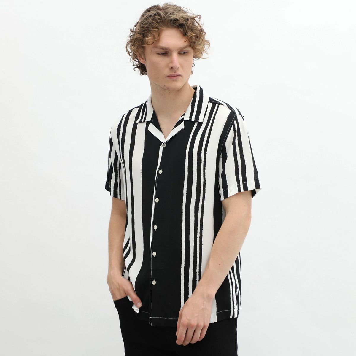 BEARCLIFF - Camisa Manga Corta Hombre Bearcliff