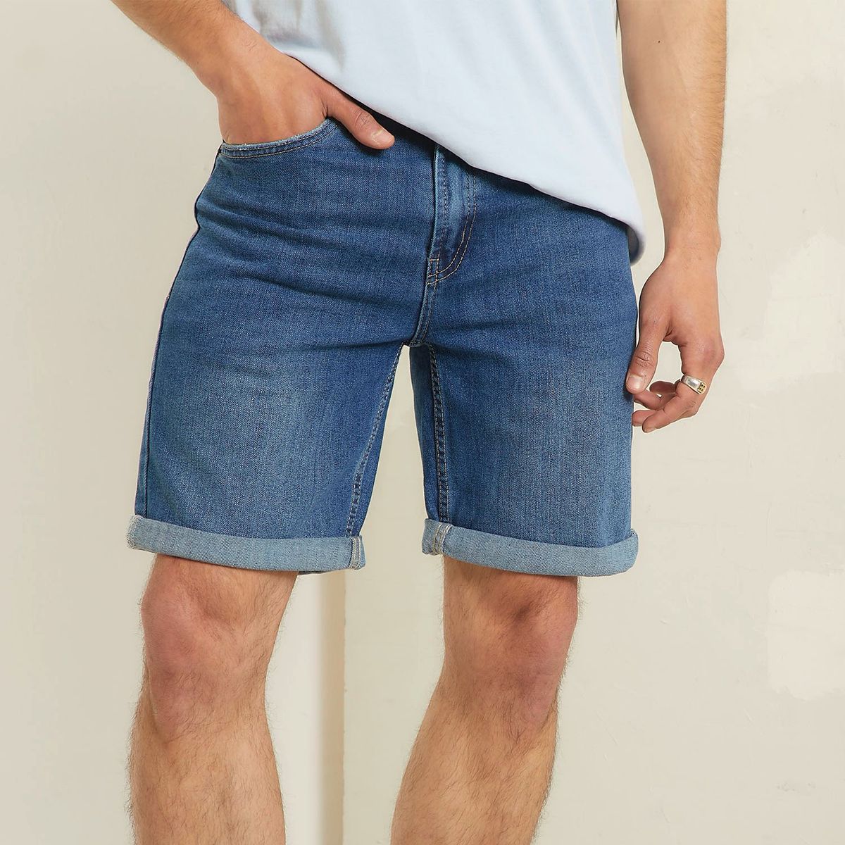 DENIMLAB - Short Algodón Hombre Denimlab