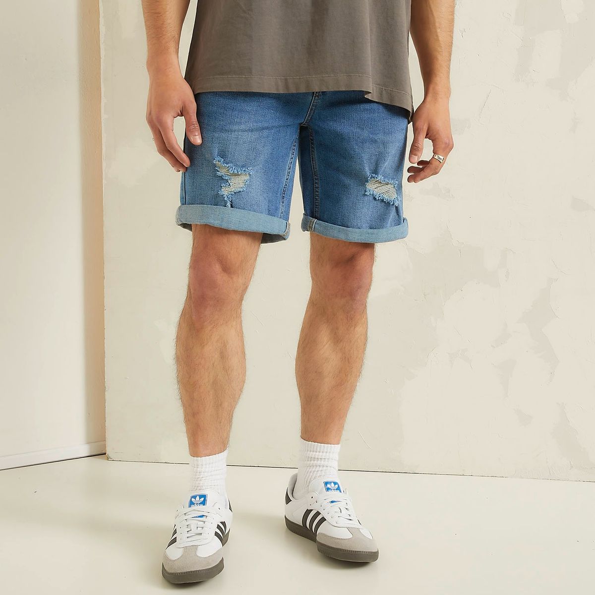 DENIMLAB - Short Algodón Hombre Denimlab