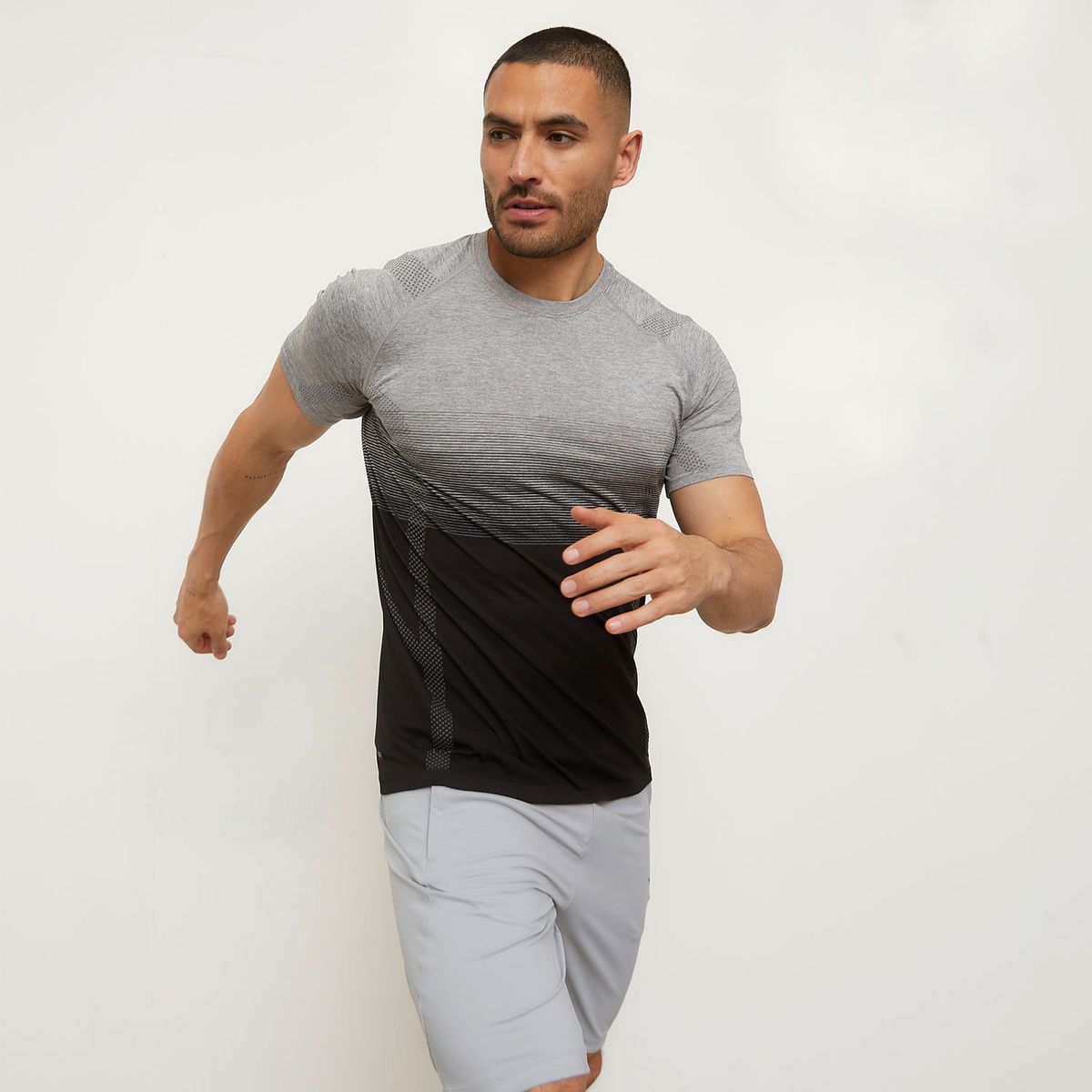 DIADORA - Camiseta Hombre Diadora Manga corta Running Trainning