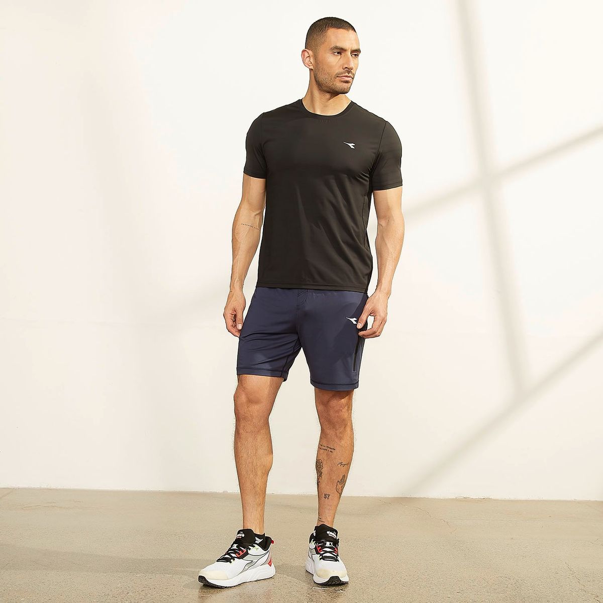 DIADORA - Short Deportivo Hombre Diadora