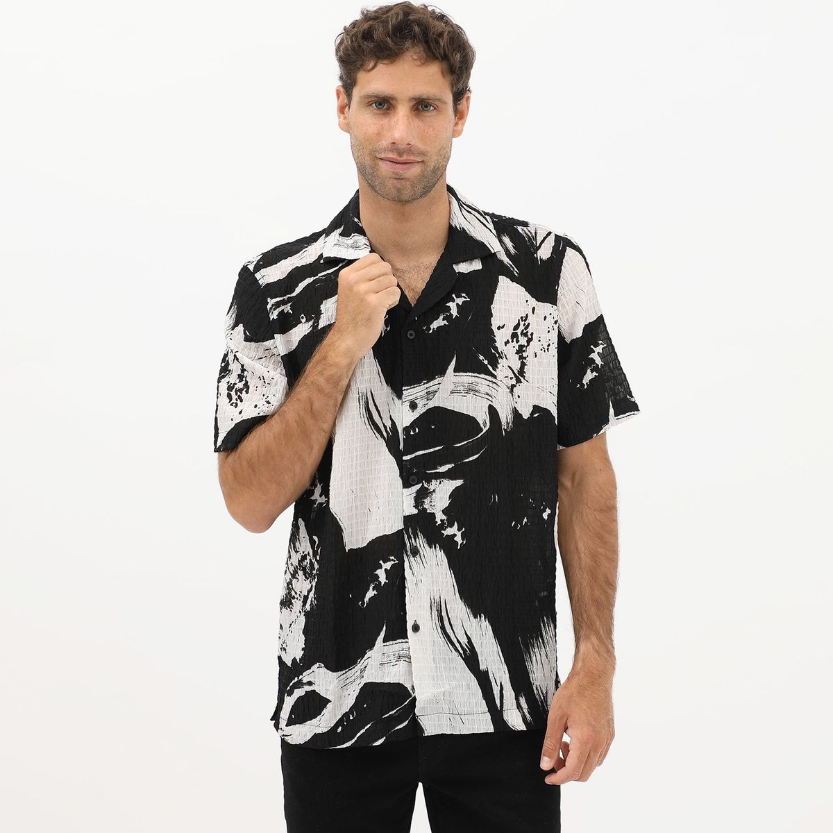 BASEMENT - Camisa Hombre Basement