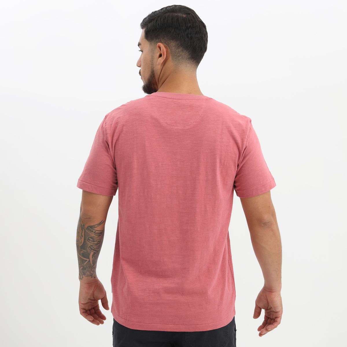 BASEMENT - Polo Basement 100% Algodón Manga Corta Cuello Con Botones