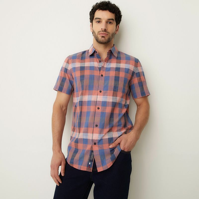 UNIVERSITY CLUB - Camisa Manga Larga 100% Algodón Hombre University Club 