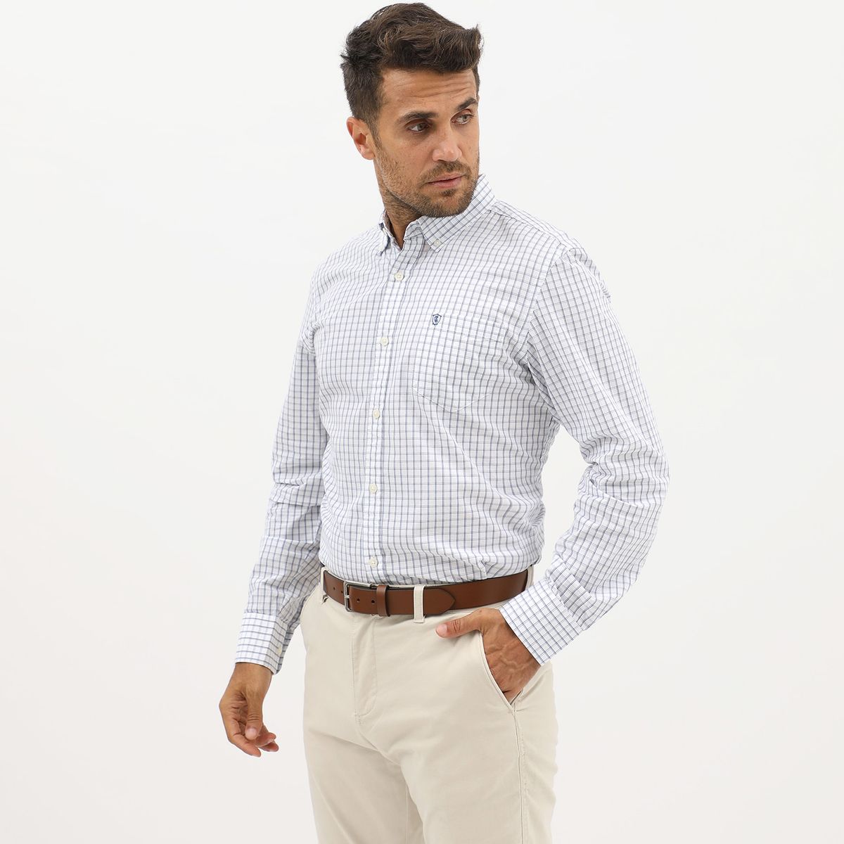 CHRISTIAN LACROIX - Camisa 100% Algodón Hombre Christian Lacroix