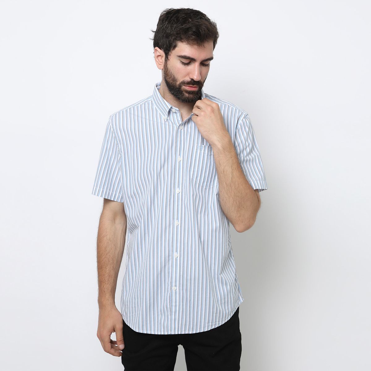 CHRISTIAN LACROIX - Camisa Rayas Algodón Hombre Christian Lacroix