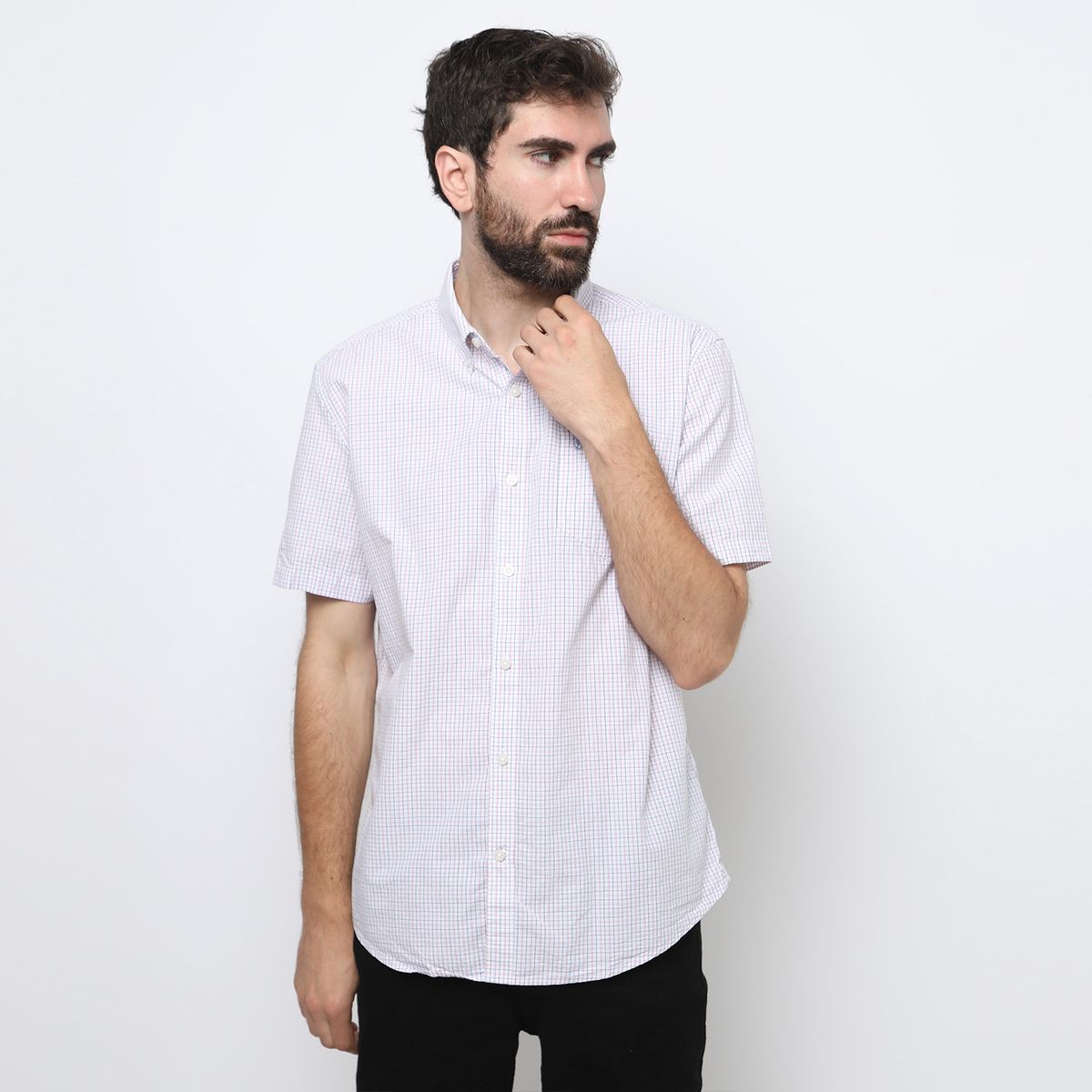 CHRISTIAN LACROIX - Camisa Cuadros Algodón Hombre Christian Lacroix