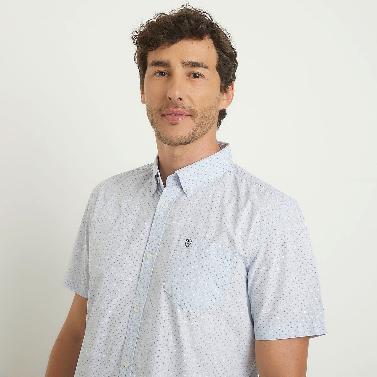 CHRISTIAN LACROIX - Camisa 100% Algodón Hombre Christian Lacroix