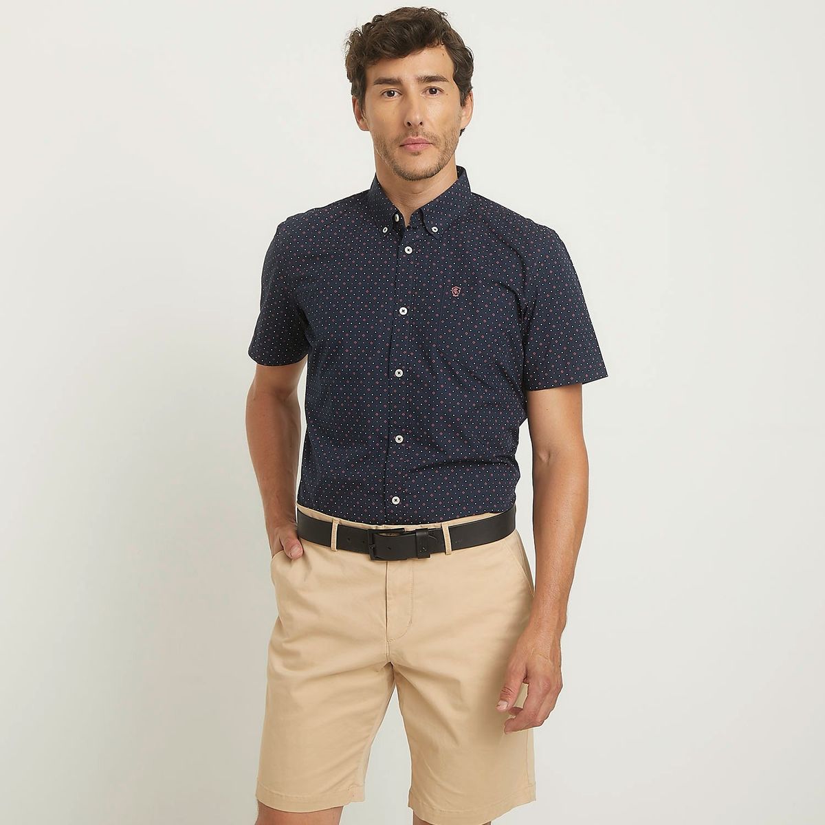 CHRISTIAN LACROIX - Camisa 100% Algodón Hombre Christian Lacroix