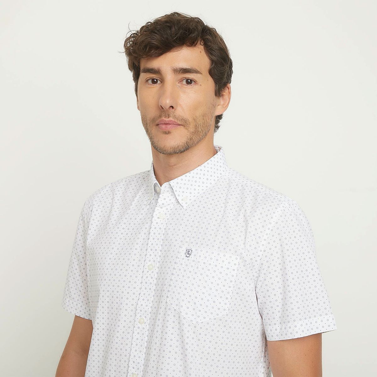 CHRISTIAN LACROIX - Camisa 100% Algodón Hombre Christian Lacroix