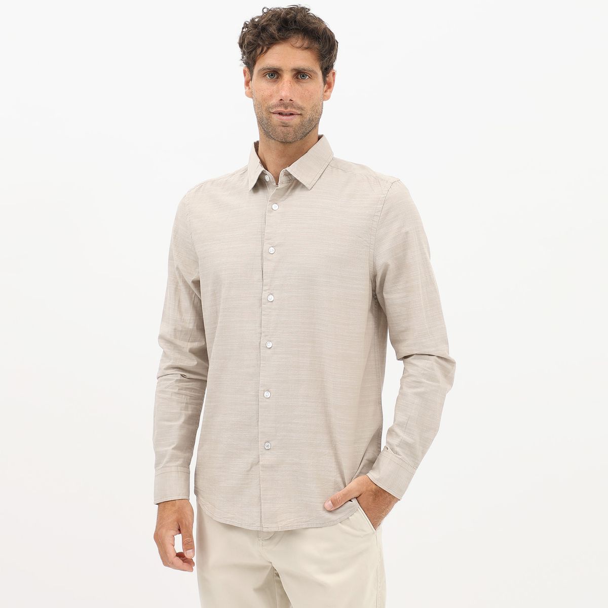 NEWPORT - Camisa 100% Algodón Hombre Newport