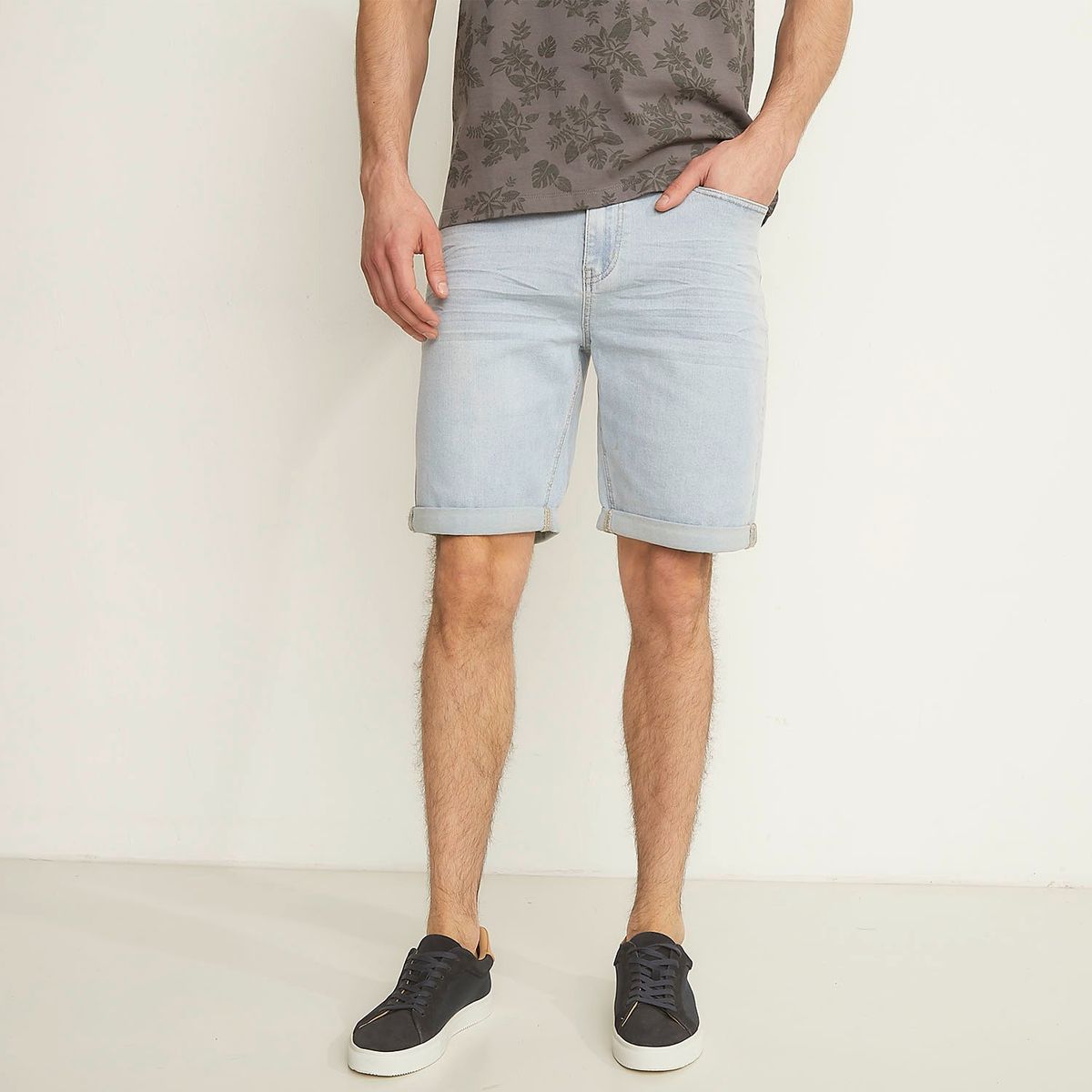 NEWPORT - Short Newport Algodón Hombre - Liso Bermudas