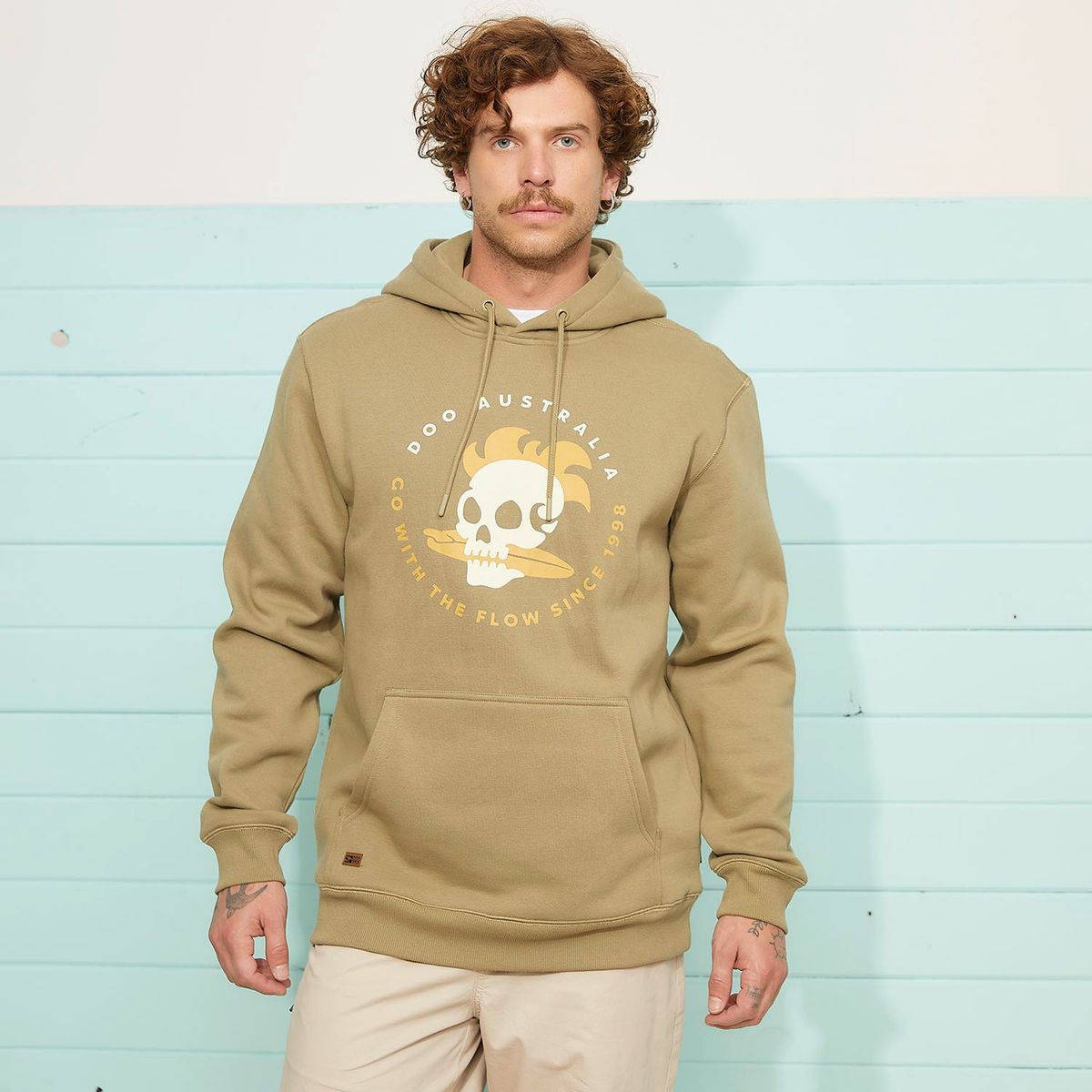 DOO AUSTRALIA - Polera Algodón Hombre Doo Australia