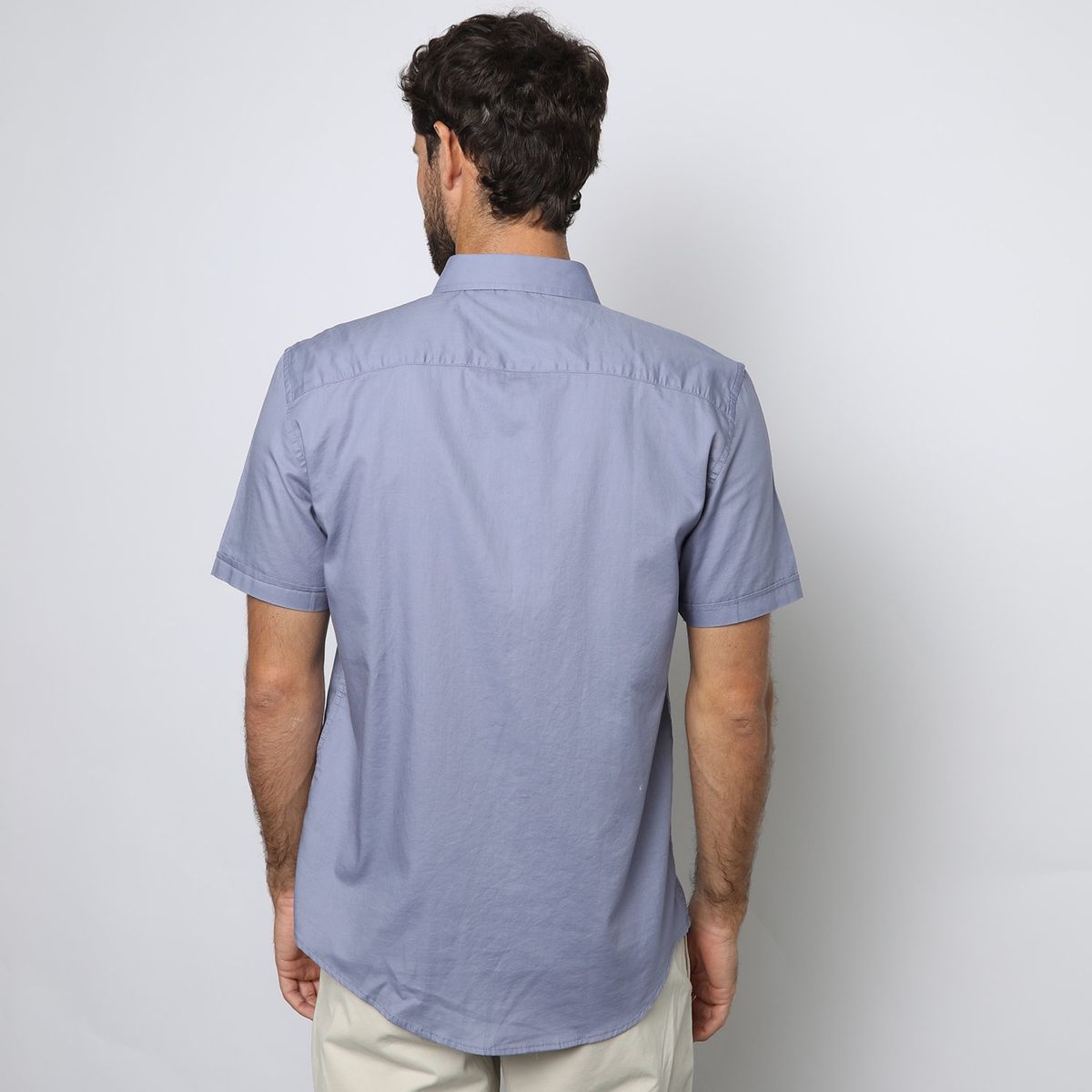 UNIVERSITY CLUB - Camisa Manga Corta 100% Algodón Hombre University Club 