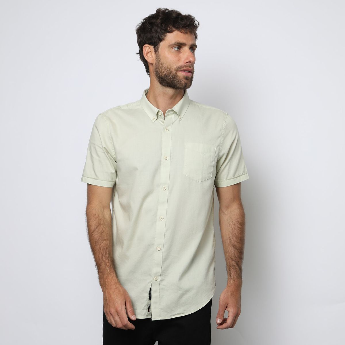 UNIVERSITY CLUB - Camisa Manga Corta 100% Algodón Hombre University Club 