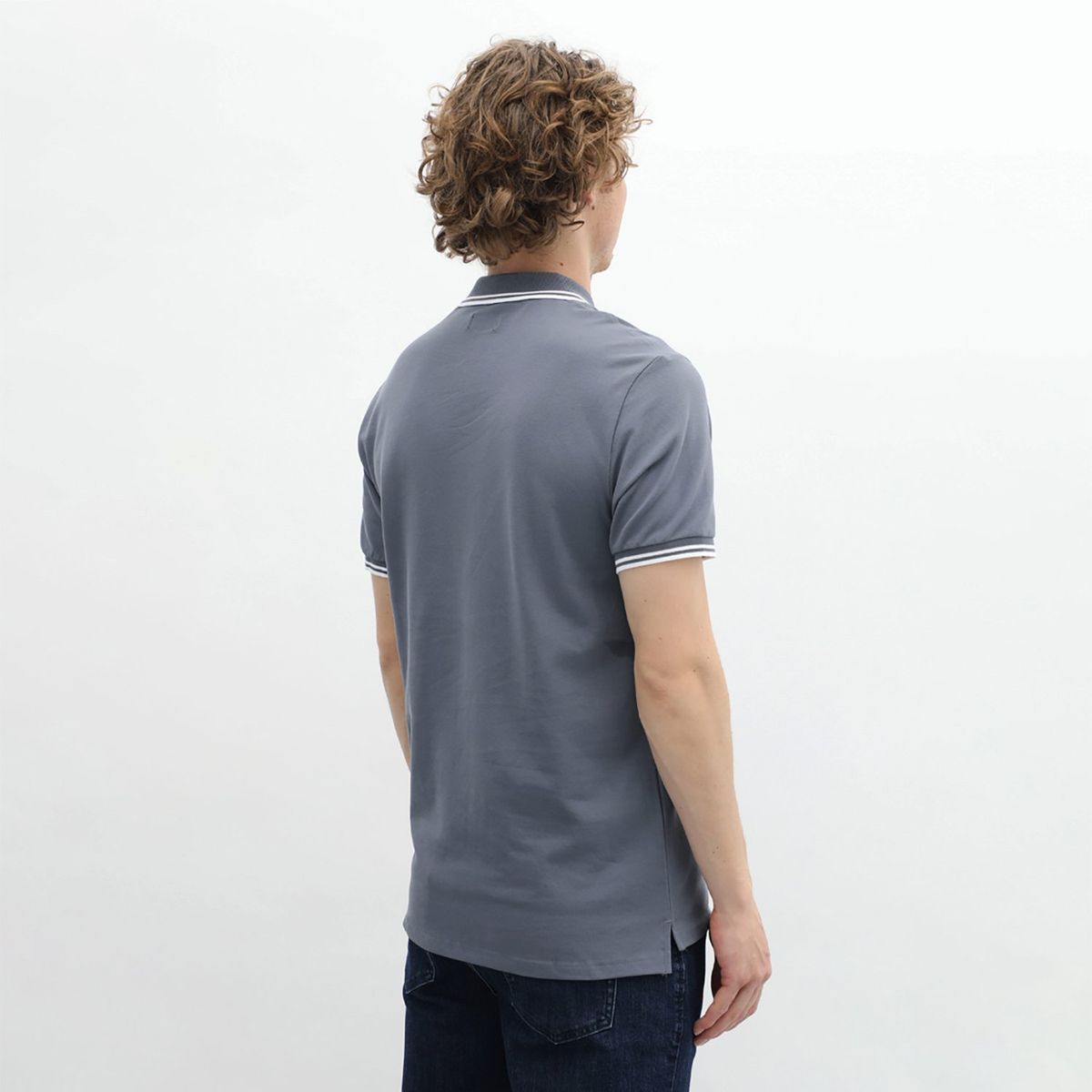 BASEMENT - Polo Basement Manga Corta Algodón Cuello