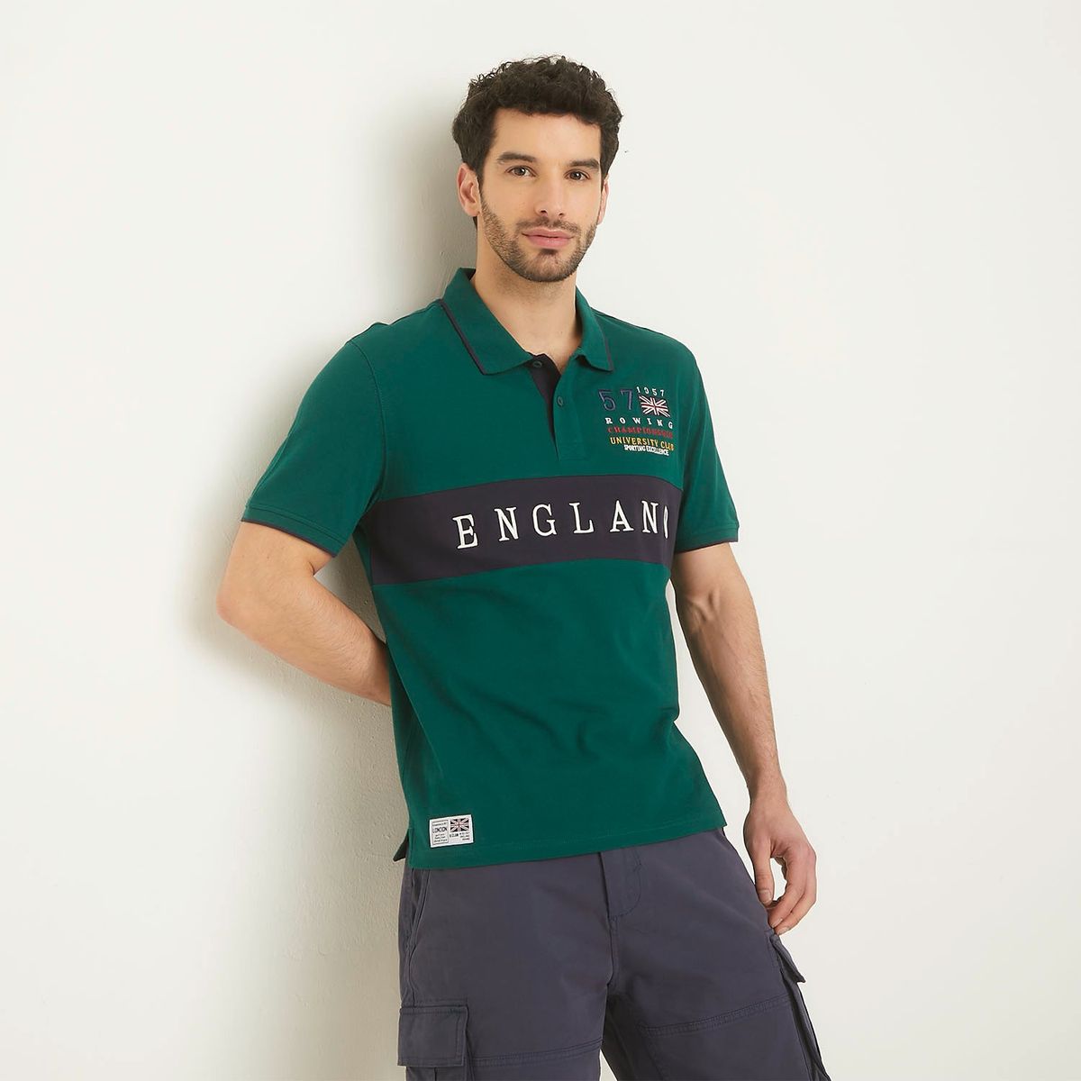 UNIVERSITY CLUB - Polo University Club Manga Corta Algodón