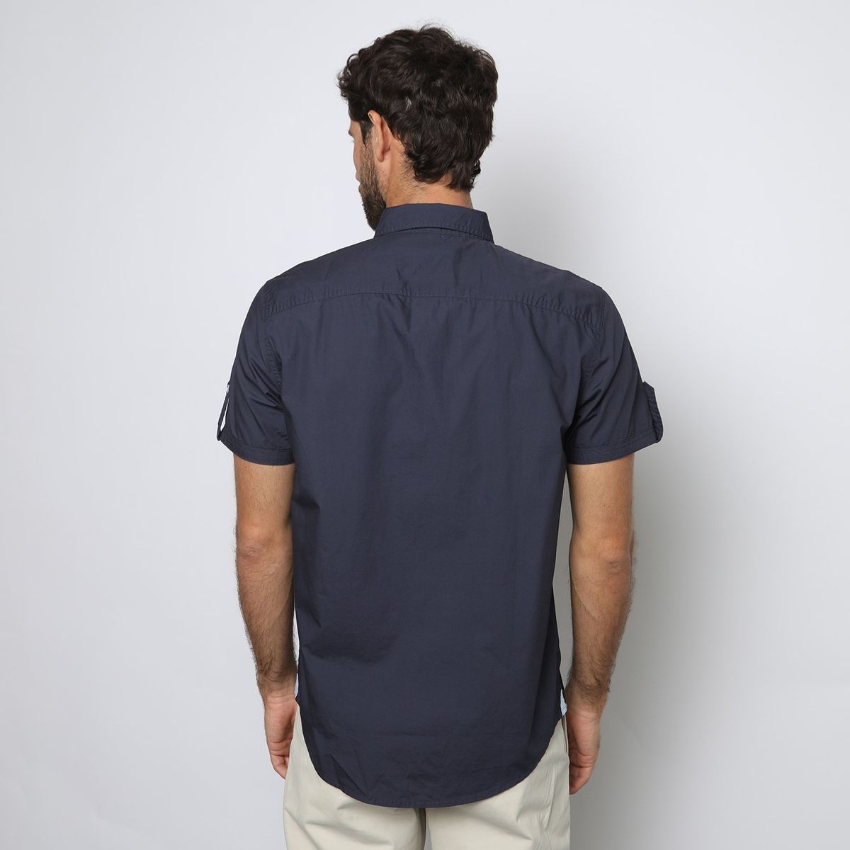 UNIVERSITY CLUB - Camisa Manga Corta 100% Algodón Hombre University Club 