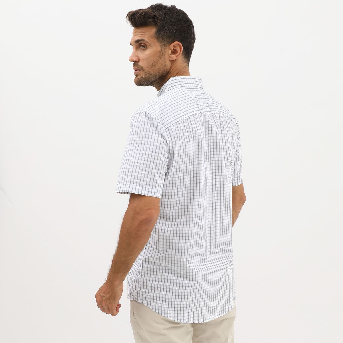 CHRISTIAN LACROIX - Camisa Cuadros Algodón Hombre Christian Lacroix