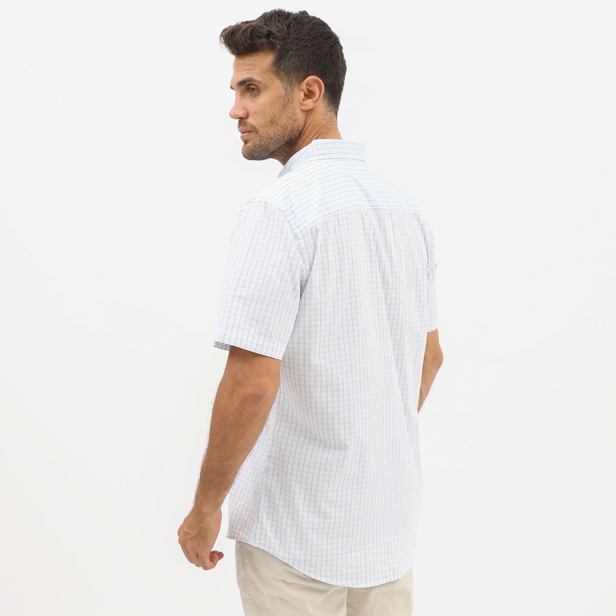 CHRISTIAN LACROIX - Camisa Cuadros Algodón Hombre Christian Lacroix