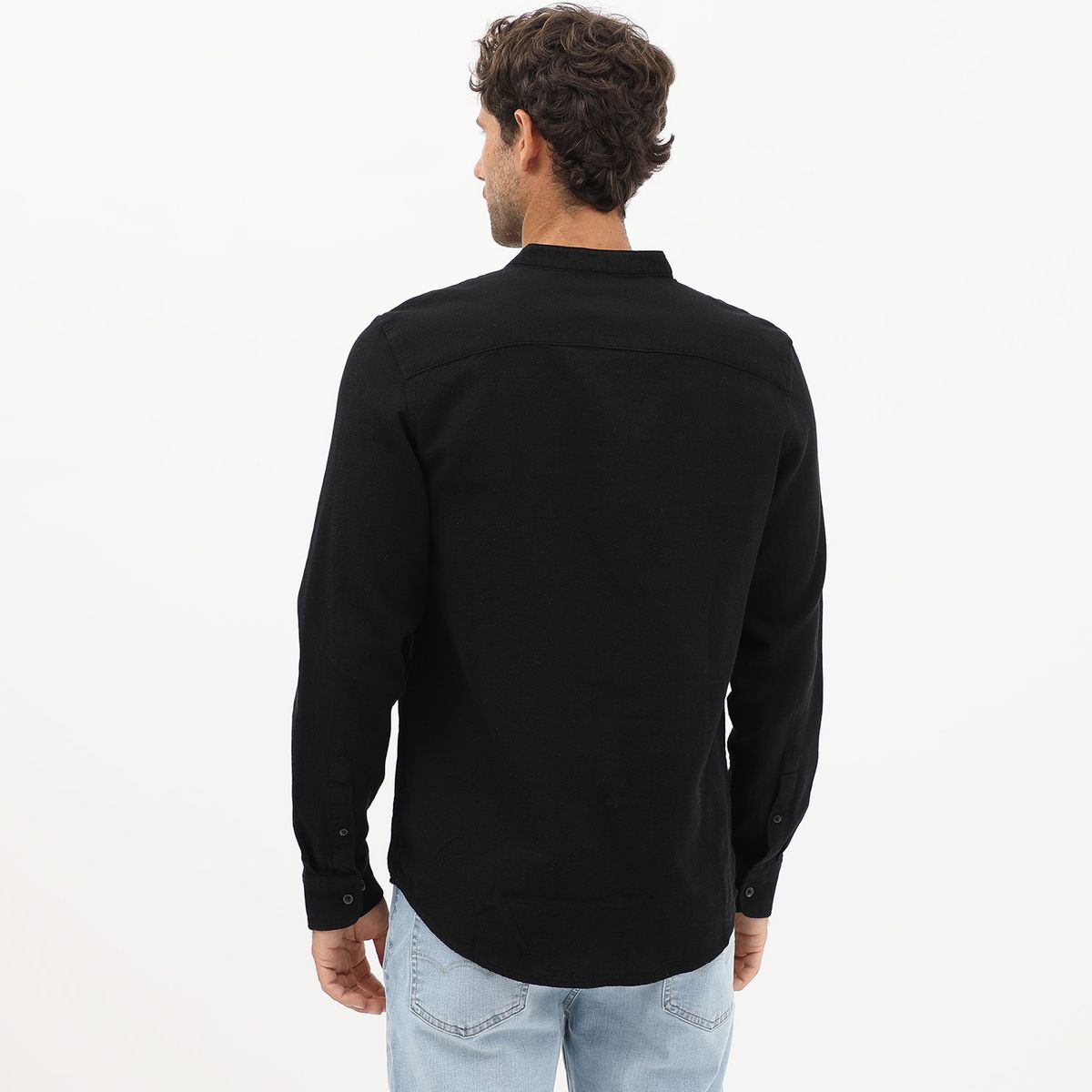 BASEMENT - Camisa 100% Algodón Hombre Basement