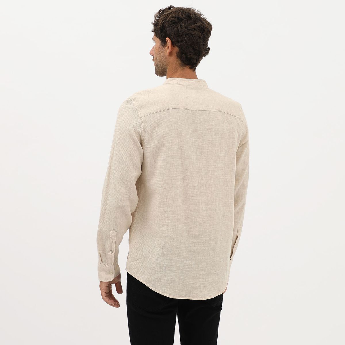 BASEMENT - Camisa 100% Algodón Hombre Basement