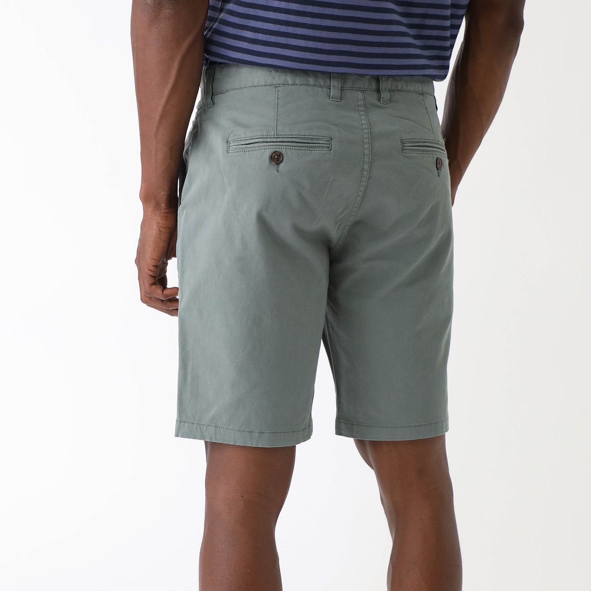 UNIVERSITY CLUB - Short University Club Liso Para Hombre - Algodón