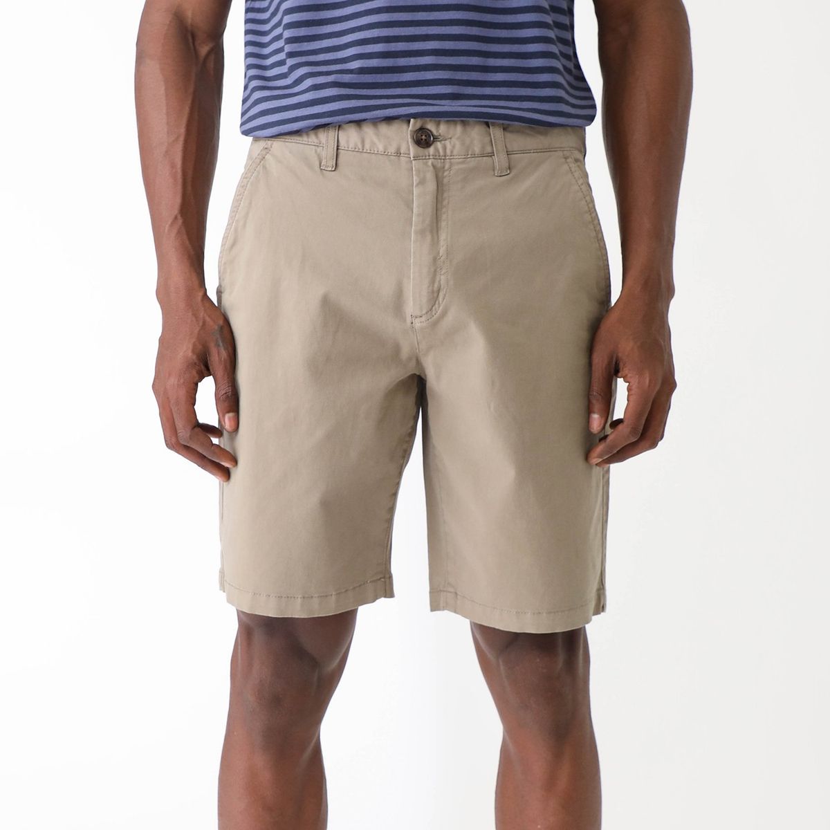 UNIVERSITY CLUB - Short University Club Liso Para Hombre - Algodón