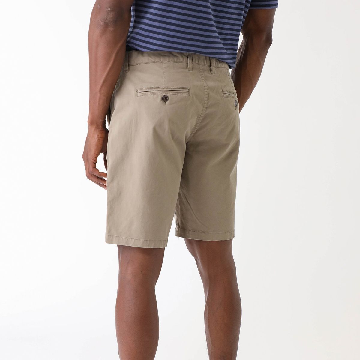 UNIVERSITY CLUB - Short University Club Liso Para Hombre - Algodón