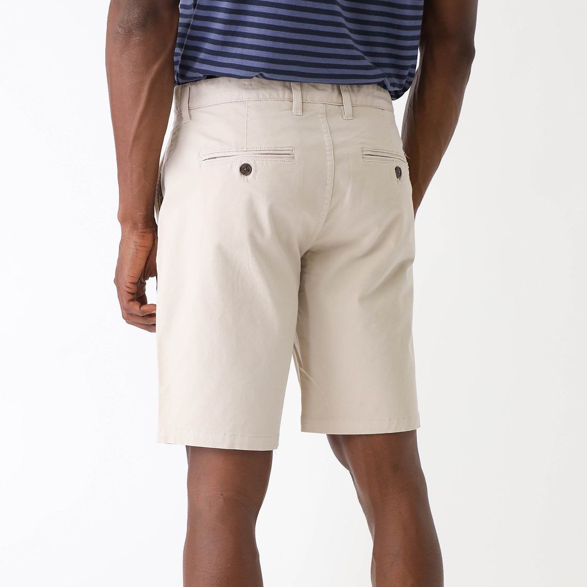 UNIVERSITY CLUB - Short University Club Liso Para Hombre - Algodón