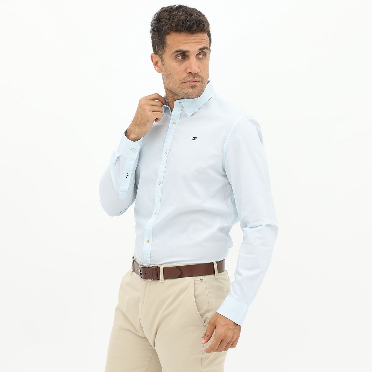 WOLF&HANK - Camisa 100% Algodón Hombre Wolf&hank