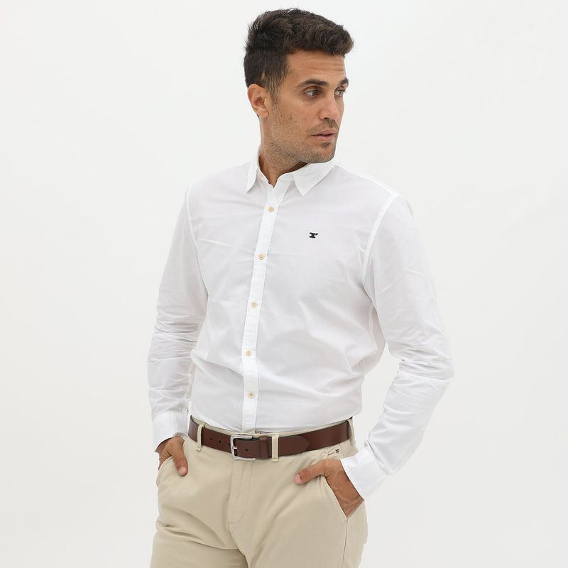 WOLF&HANK - Camisa 100% Algodón Hombre Wolf&hank