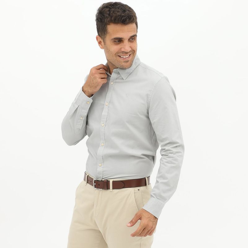 WOLF&HANK - Camisa 100% Algodón Hombre Wolf&hank