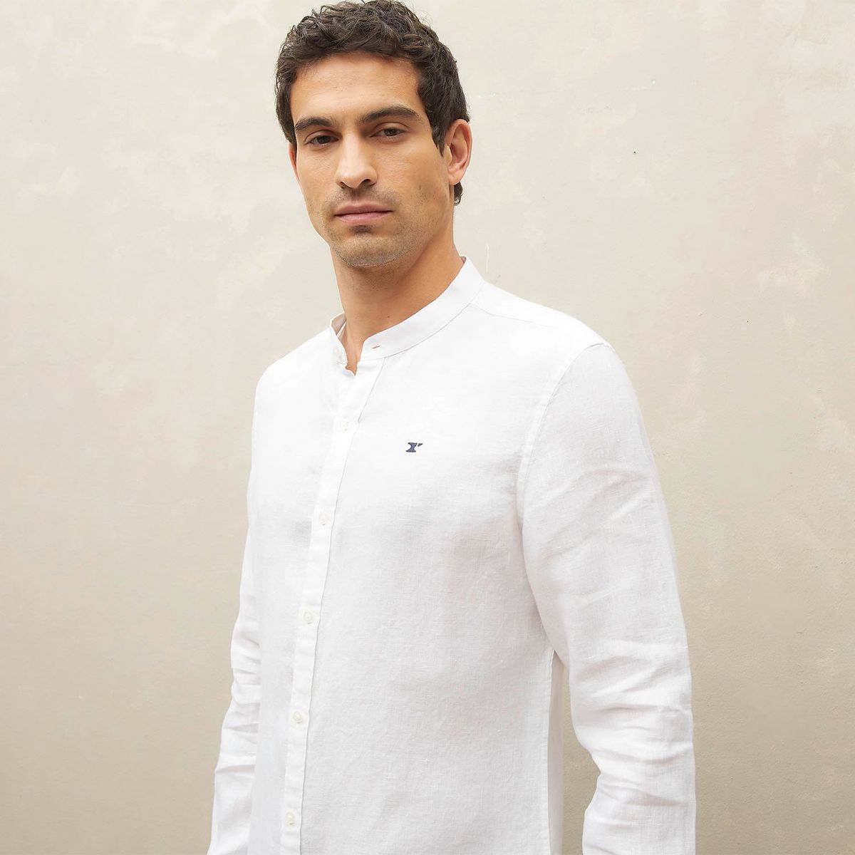 WOLF&HANK - Camisa 100% Lino Hombre Wolf&hank