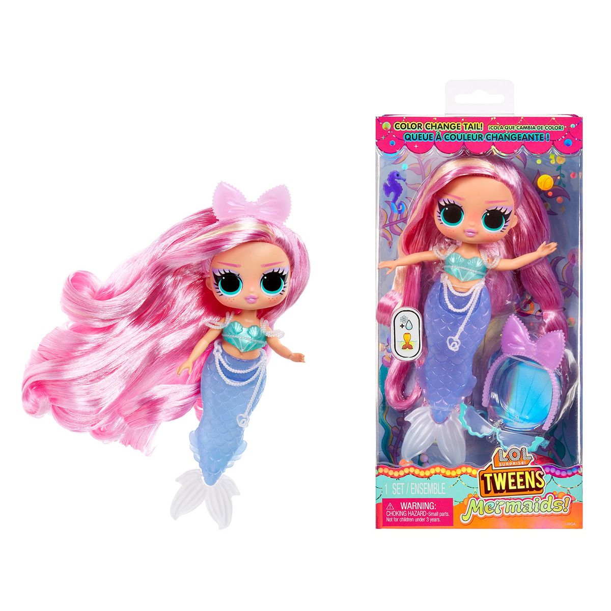 LOL SURPRISE - L.o.l. Surprise Tweens Mermaid Doll - Lola Waves