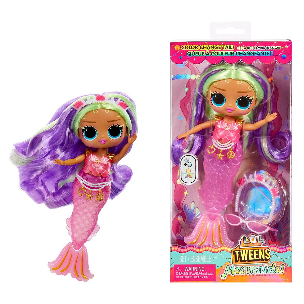 LOL SURPRISE - L.o.l. Surprise Tweens Mermaid Doll - Cleo Cove